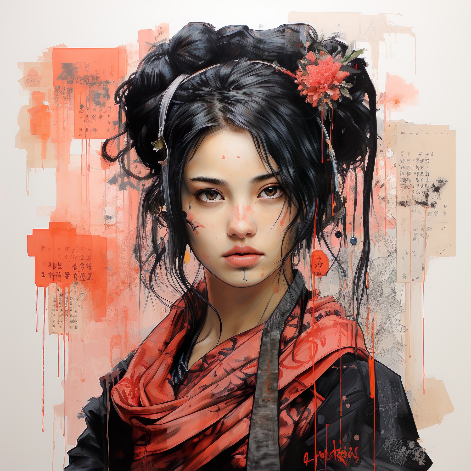 ArtStation - Modern Geisha | Artworks