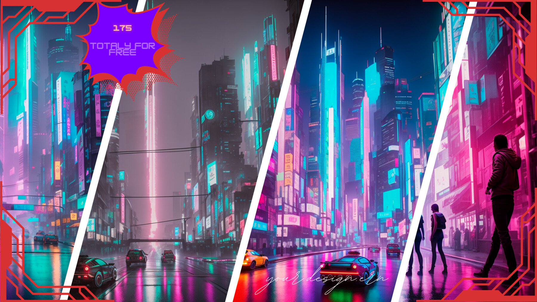 ArtStation - Cyberpunk Cityscape Pack