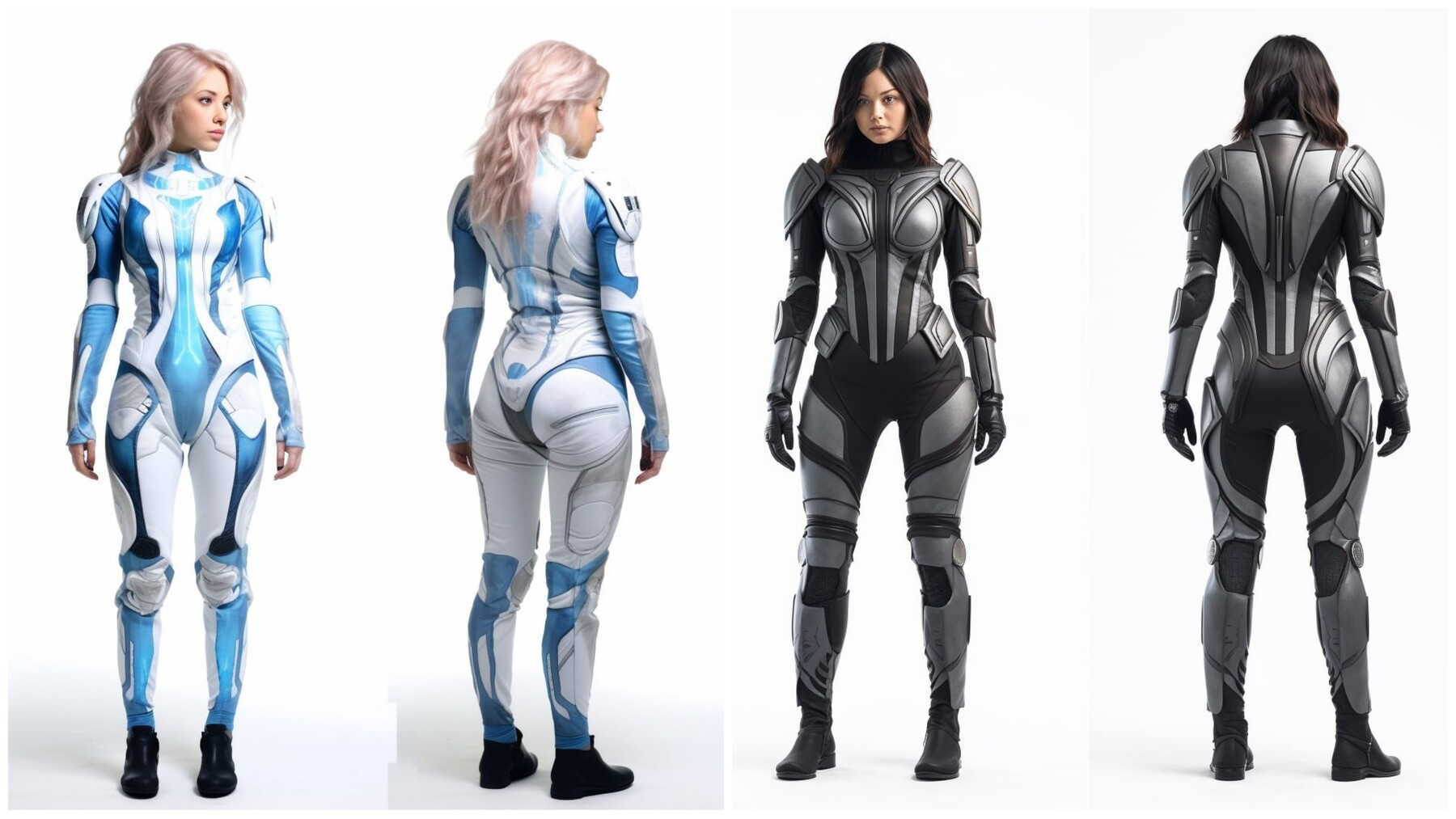 ArtStation - +300 Sci-fi Female Costume Concept (4k)