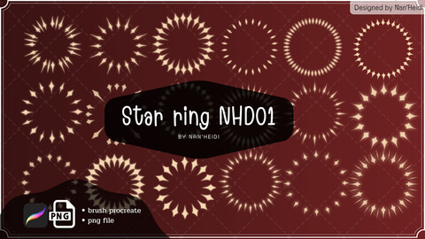 20 Star ring_By Nan'Heidi