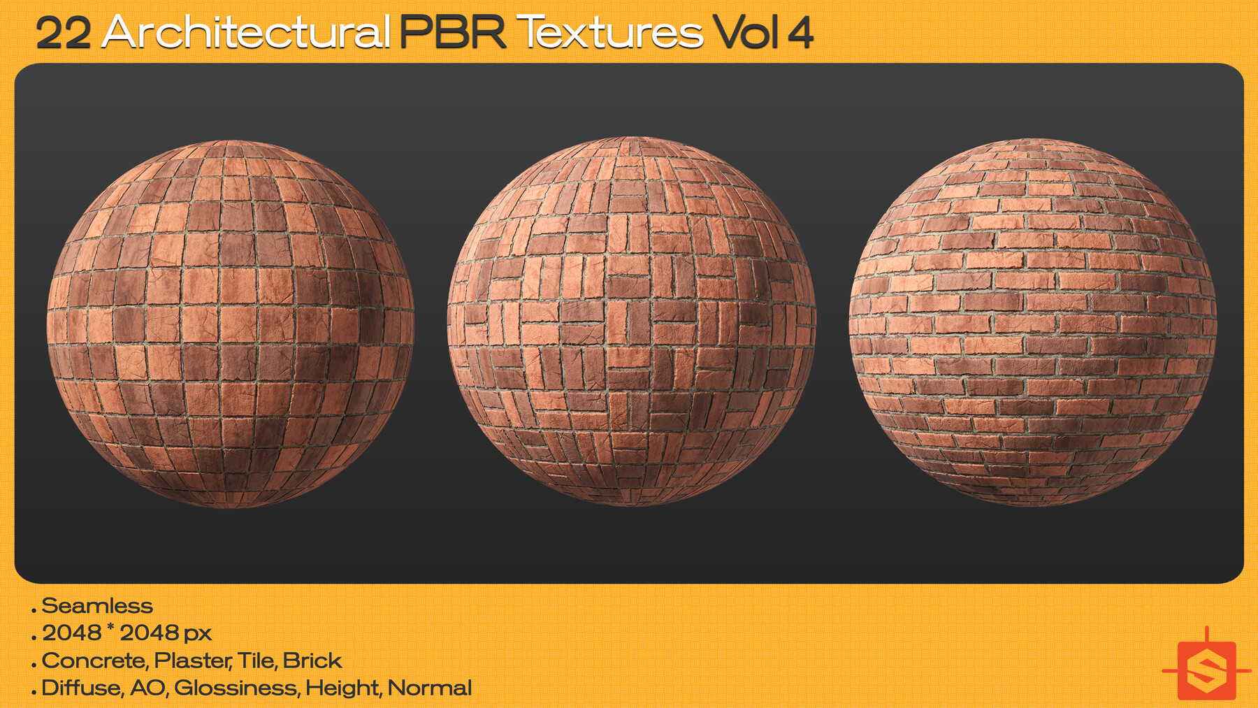 ArtStation - 22 Architectural PBR Textures Vol 4 | Resources