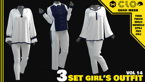 Girl's Outfit SET 14