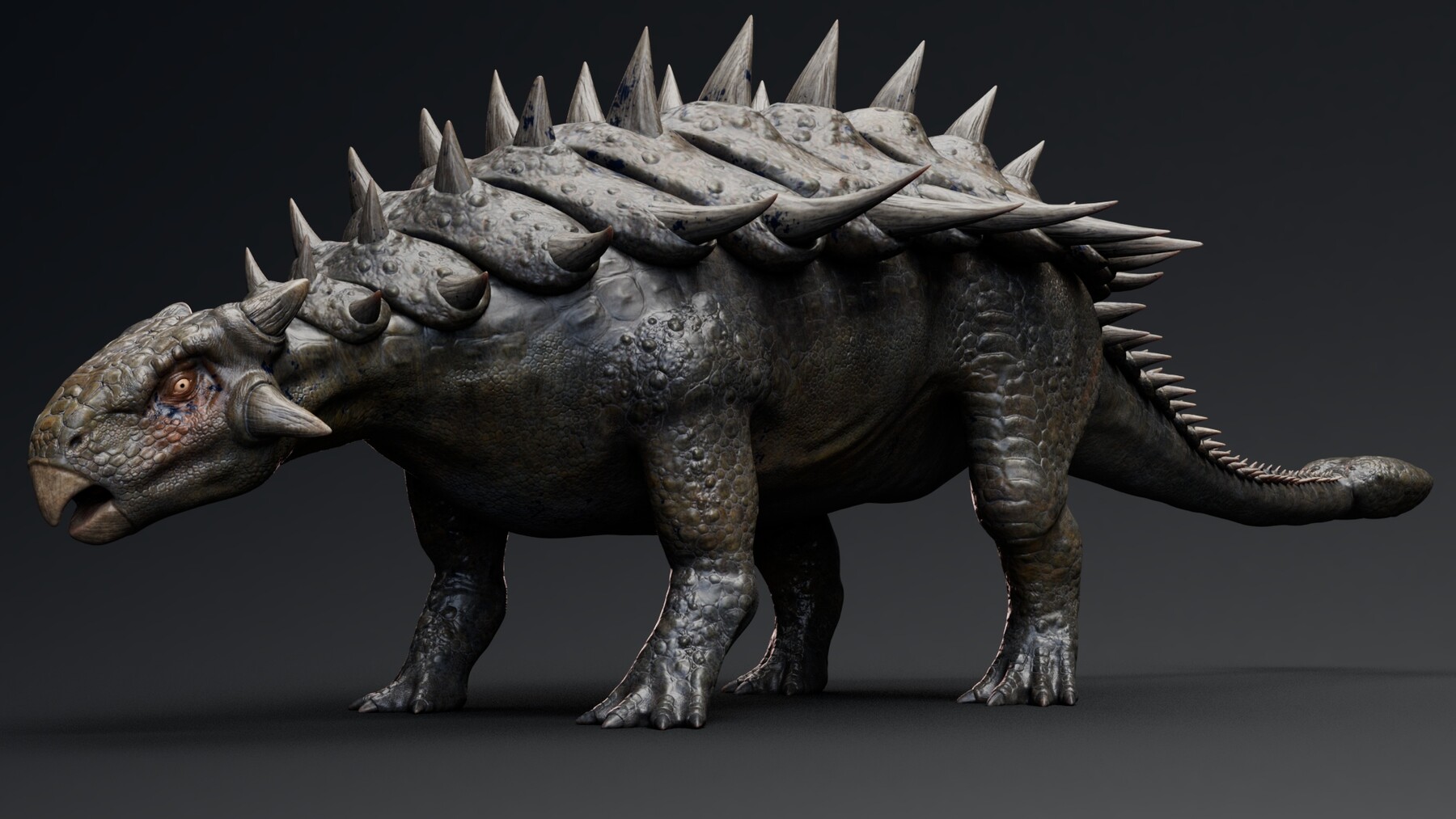 ArtStation - Ankylosaurus Real Dinosaur Series - 101 Animations