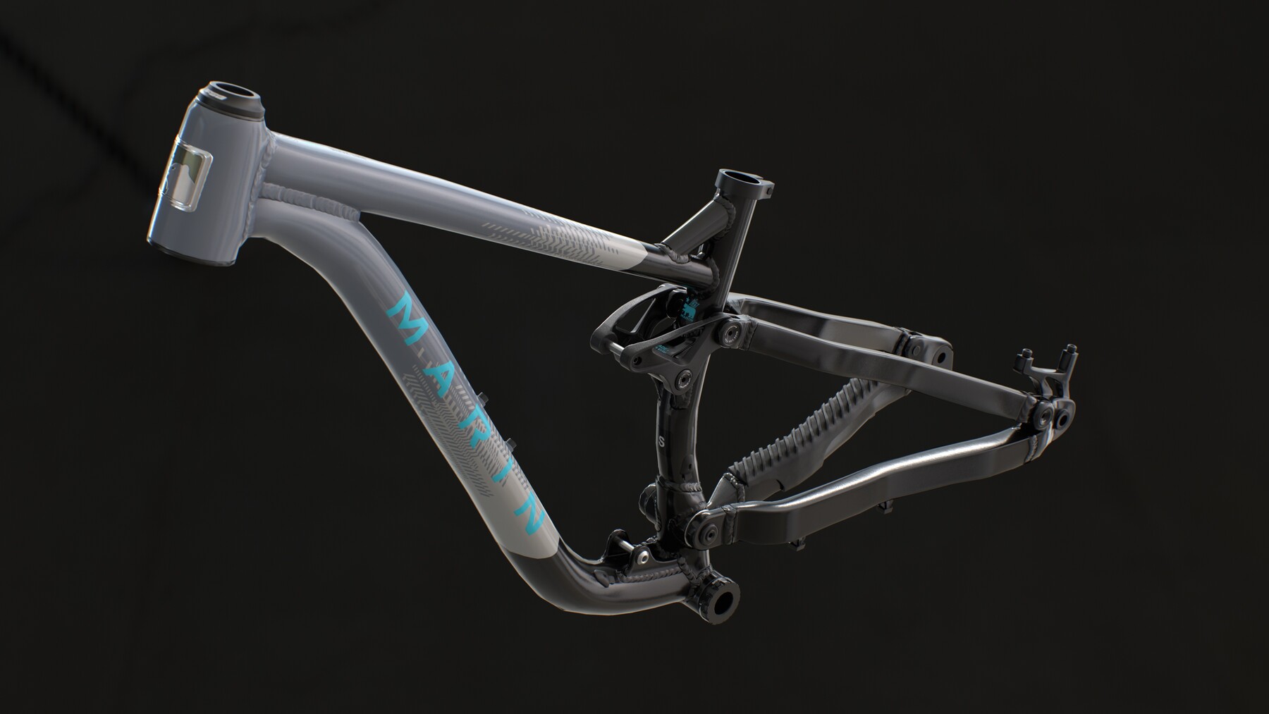 Marin full best sale suspension frame