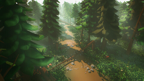 Forest/Nature Pack - Low poly Environment