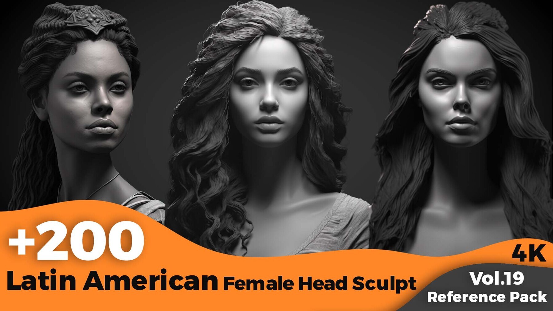 ArtStation - Female Head sculpt