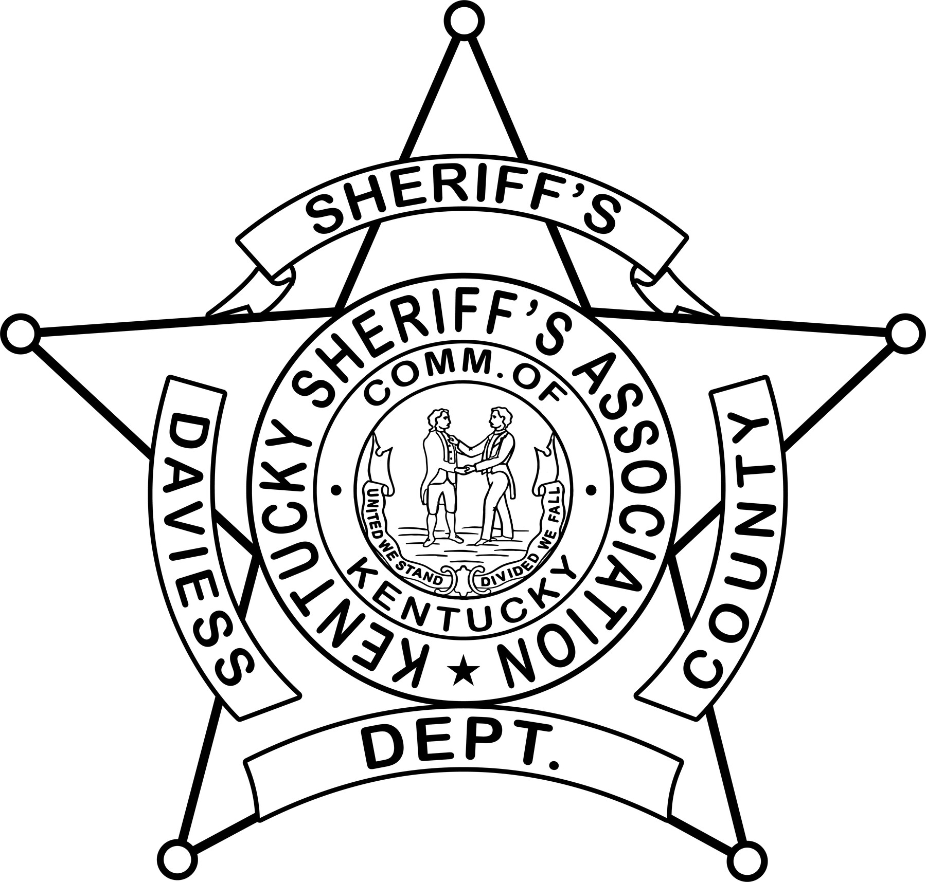 ArtStation - Daviess County Sheriff Department BADGE vector SVG patch ...