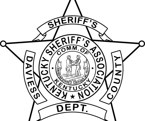 ArtStation - Daviess County Sheriff Department BADGE vector SVG patch ...