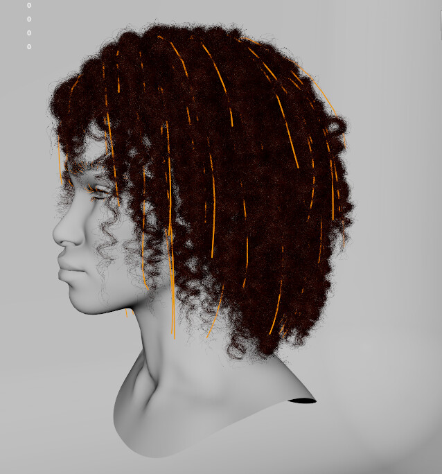 ArtStation - XGen Curly Hair Project | Resources