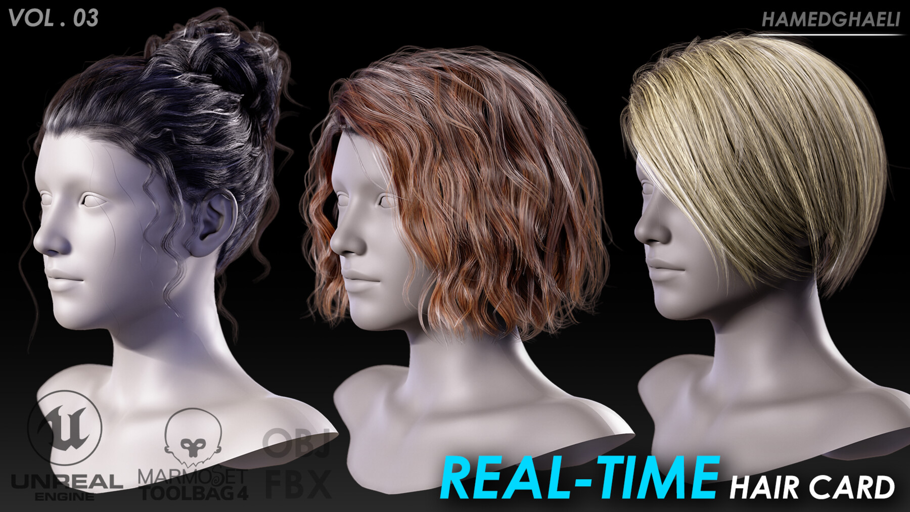 ArtStation - Real-Time hair