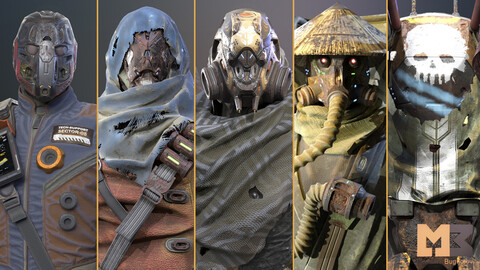 Sci-Fi Mercenaries Pack