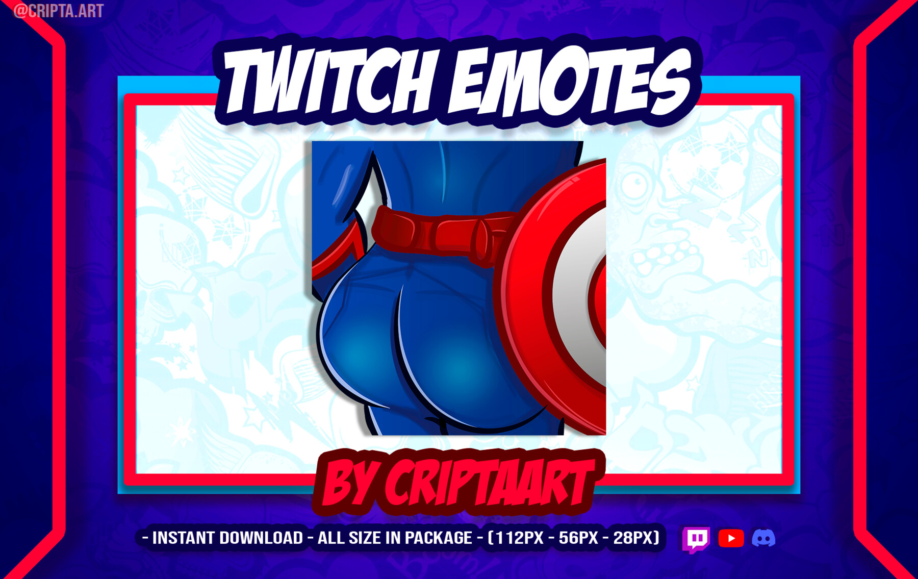 Spider Man Twitch Emote 