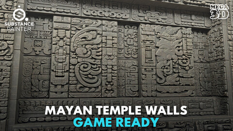 Black Mayan Temple Walls 230731