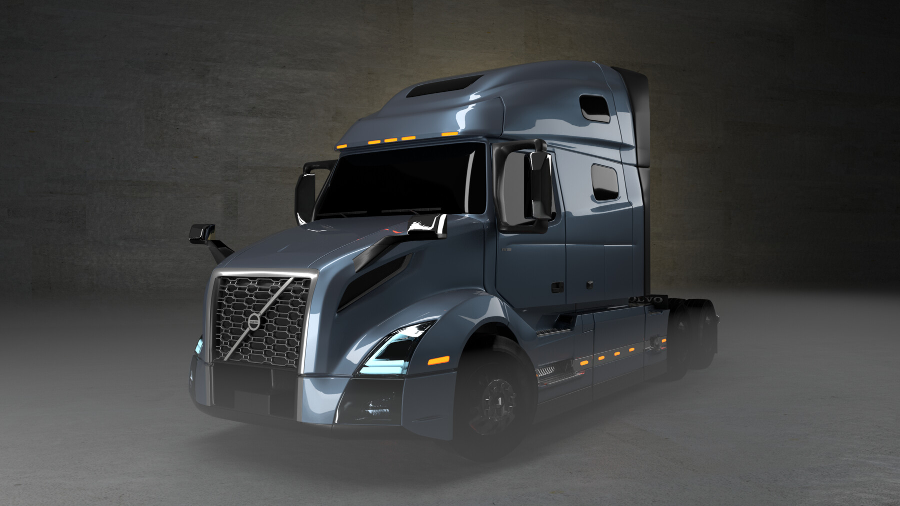 Volvo VNL (760) Tractor Truck 2020 3D model - Download Vehicles on