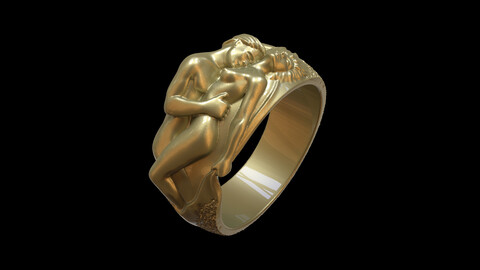 Love Ring 3D-print model file