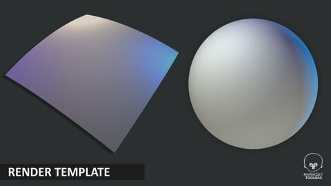 Marmoset Toolbag Render Template