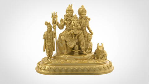 Shiva Family 3D-print model file