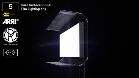 Hard Surface Sub-D Film Lighting Kits