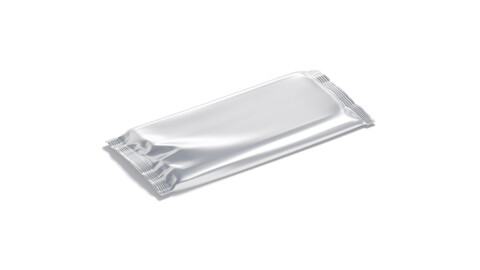 Foil Chocolate Bar - wide food snack wrapper