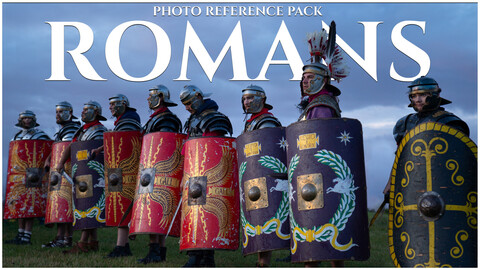 Romans vol. 2 Photo Reference Pack For Artists 215 JPEGs