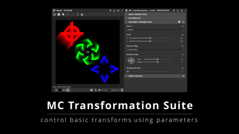 MC Transformation Suite - Substance Designer Nodes