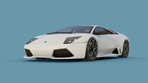 Model 3D Lamborghini-Murcielago LP640