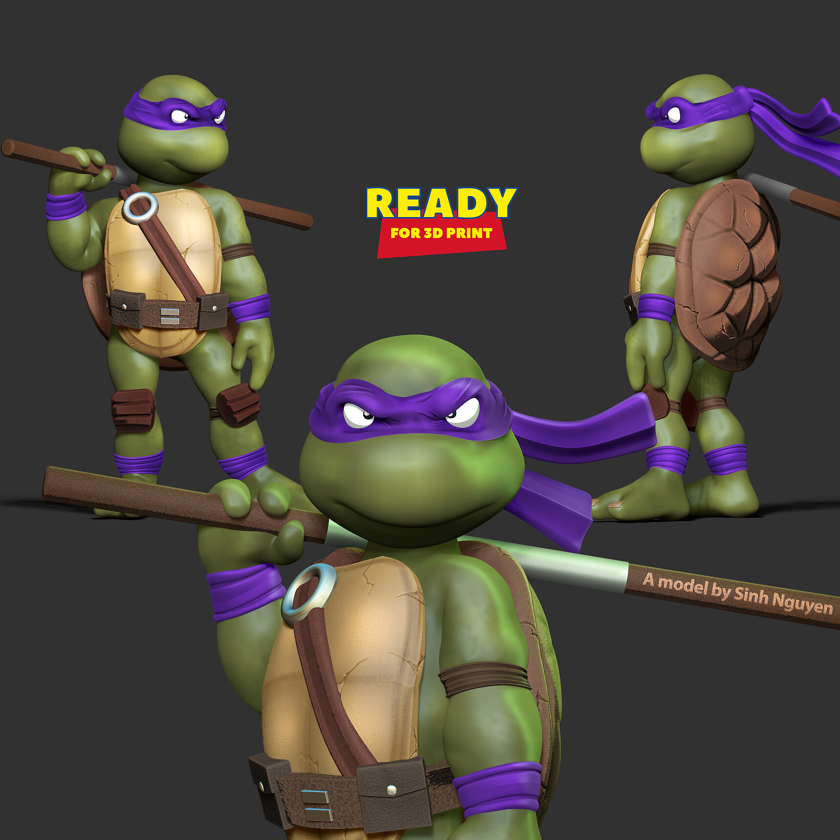 ArtStation - Donatello from Teenage Mutant Ninja Turtles