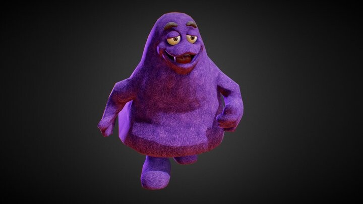 ArtStation - Grimace | Game Assets