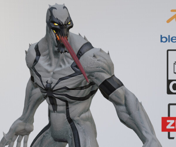 ArtStation - Anti Venom Symbiote | Resources