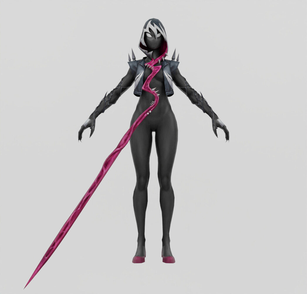 ArtStation - Gwenom Gwen Venom Symbiote | Resources