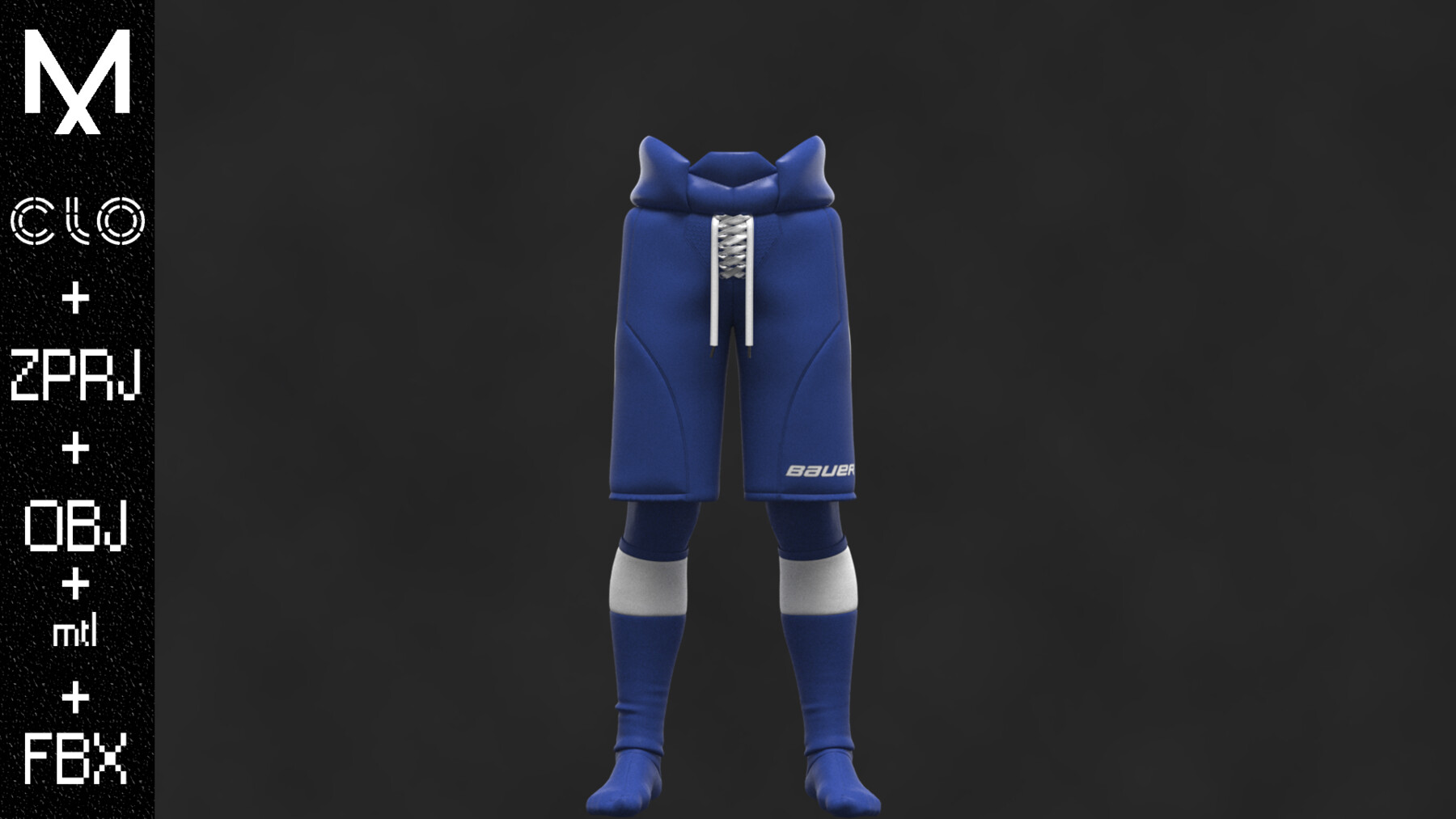 Hockey Uniform Tampa Bay Lightning 3D model