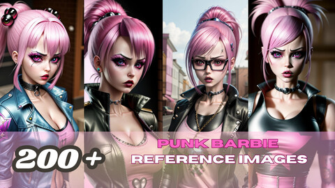 200 + PUNK BARBIE | Reference Images