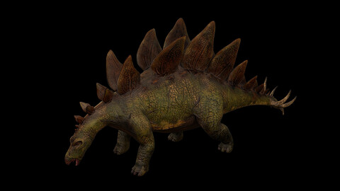 Stegosaurus - Stego Dinosaur - Ngchipv