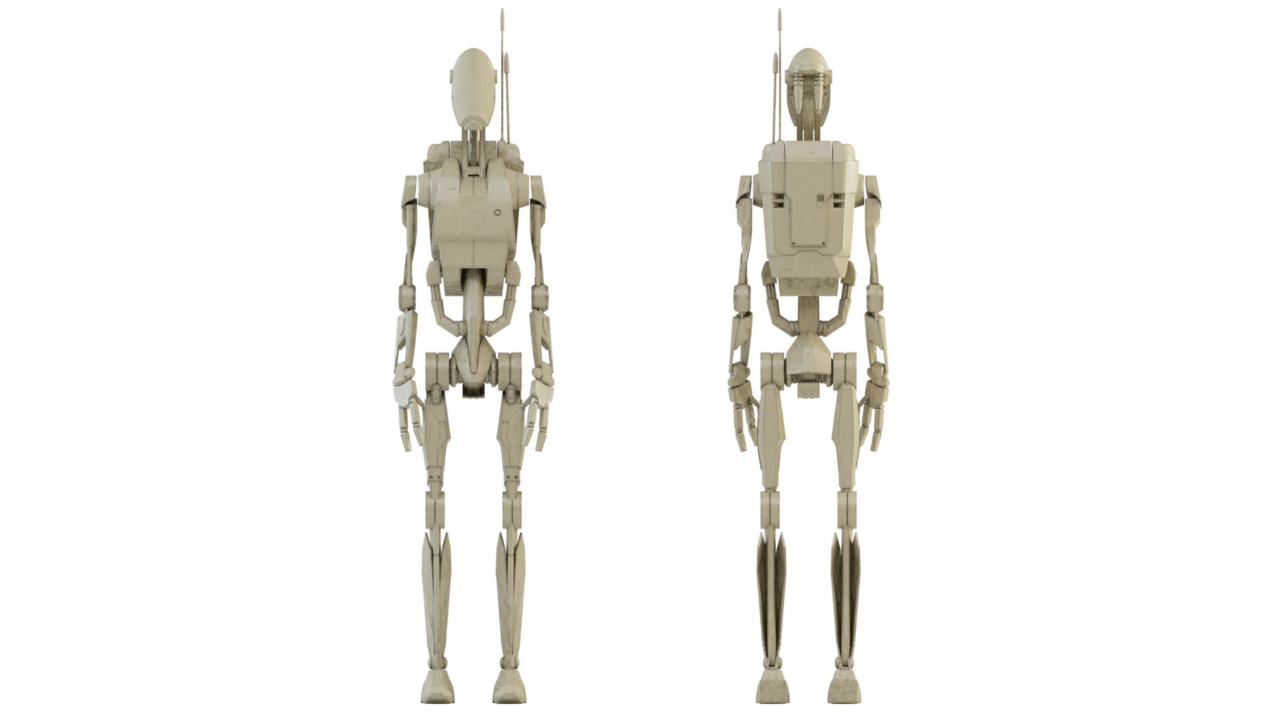 ArtStation - B1 Battle Droid Character Mesh