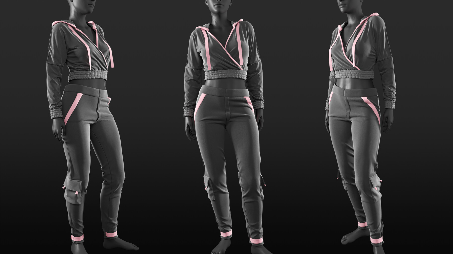 ArtStation - Urban Outfit - 06 Marvelous / CLO Project file | Game Assets