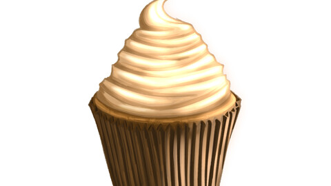 CUPCAKE ILLUSTRATION - TRANSPARENT PNG | PAIMIUM