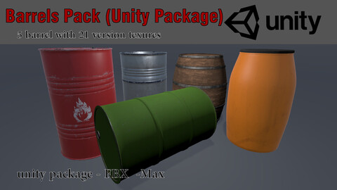 Barrels Pack (Unity Package)