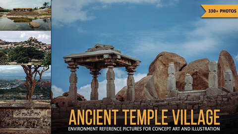 Ancient Temple Village Reference Pictures