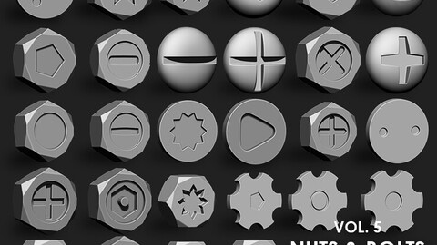 Nuts & Bolts IMM Brush Pack (30 in One) Vol. 5