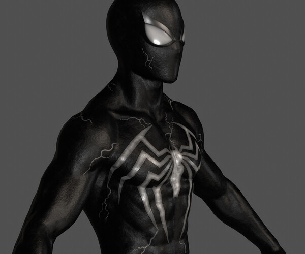 ArtStation - Spider-Man Evil Symbiote Suit | Game Assets