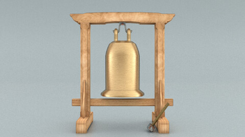 laos Temple Bell