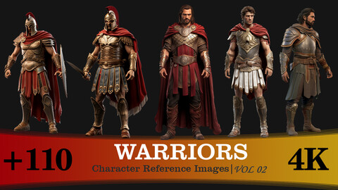 Warriors Vol 02 | 4K Reference Images