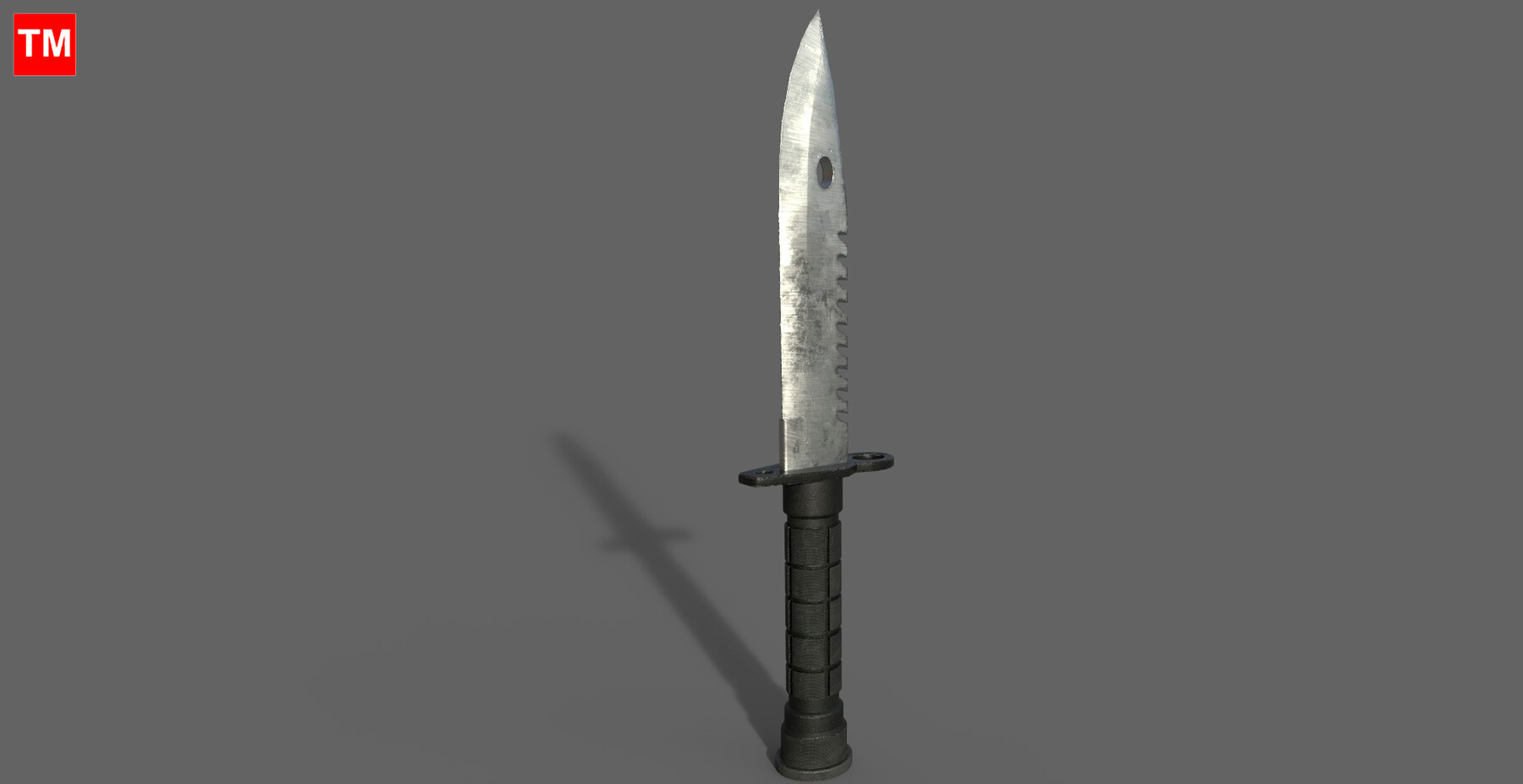 ArtStation - Sci-fi M9 Bayonet Knife | Game Assets