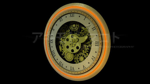 Date a live Kurumi clock 3D model