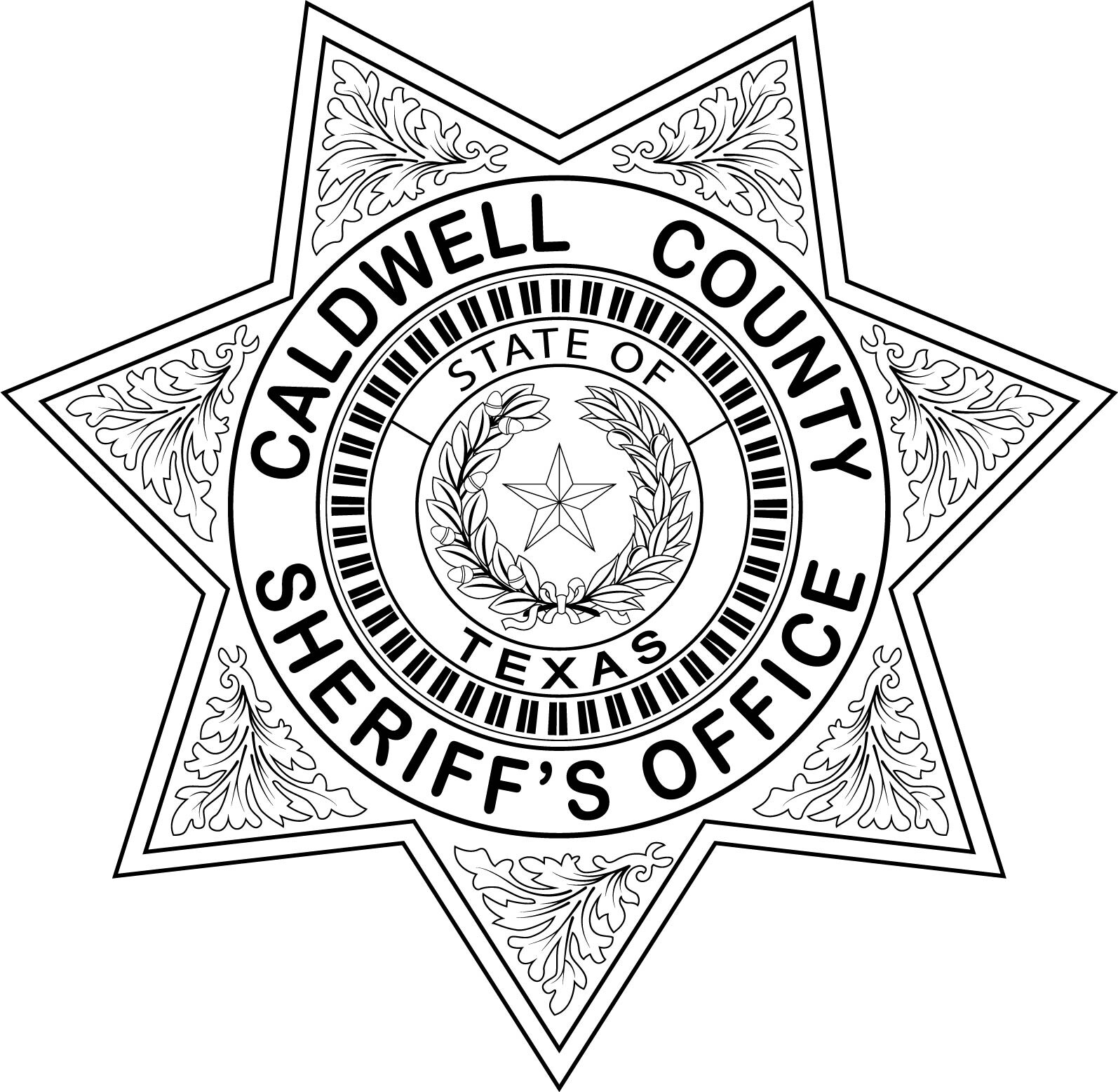 ArtStation - Caldwell County Sheriffs office badge Texas vector file ...