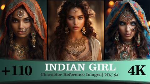 Indian Girl Vol 04 | 4K Reference Images