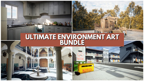 Ultimate Environment Art Bundle - 4 Courses in 1