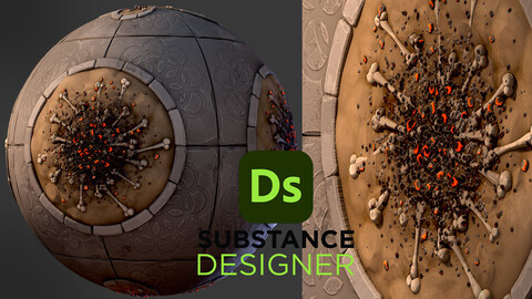 Stylized Fantasy Floor - Substance 3D Designer