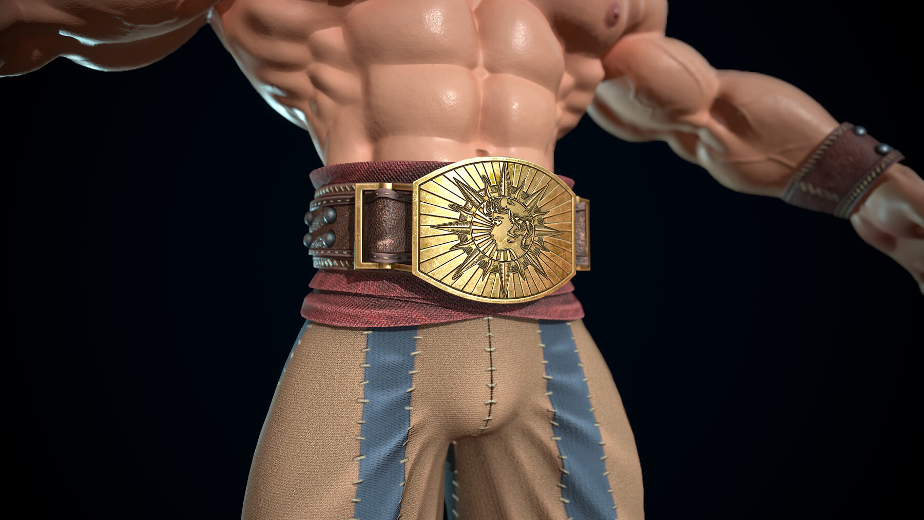 OBJ file Escanor Lion' sin of Pride Sun Axe. 🦁・3D printing model