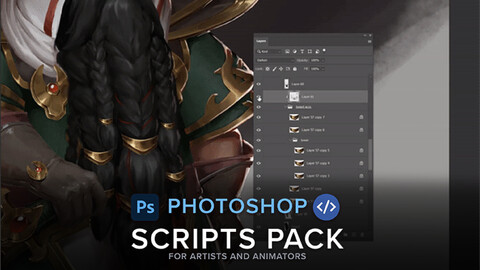 Photoshop Scripts Pack for Artists and Animators